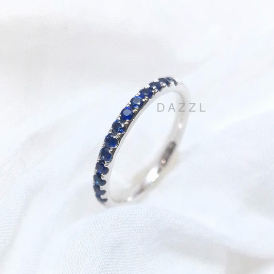 0.43ct Natural Sapphire Ring in 18K Gold