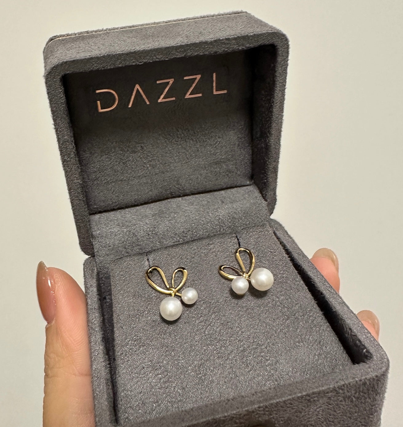 18K Gold Freshwater Pearl Earrings