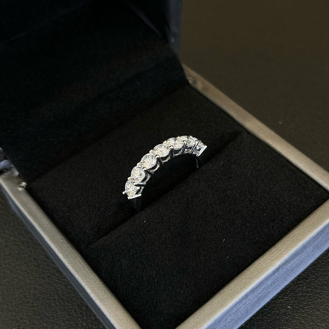 1.31ct Lab-Grown Diamond Eternity Ring in 18K White Gold